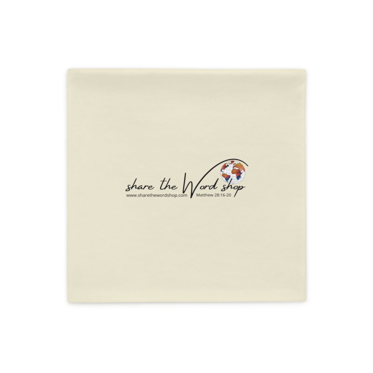 Fruit of the Spirit | White Apricot Pillowcase