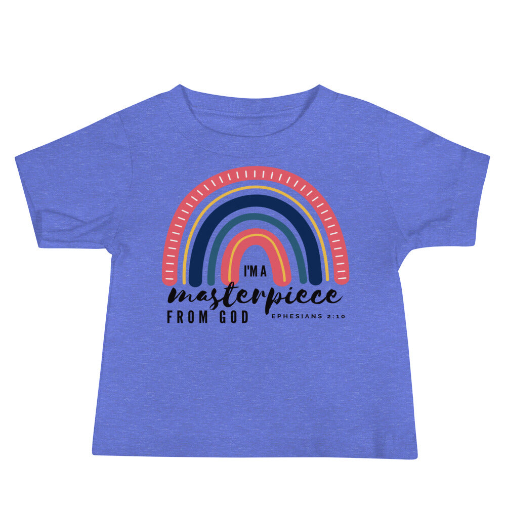 Baby Tee | I'm a masterpiece from God | Ephesians 2:10