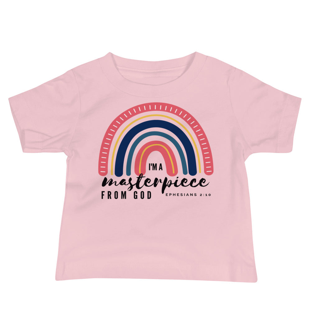 Baby Tee | I'm a masterpiece from God | Ephesians 2:10