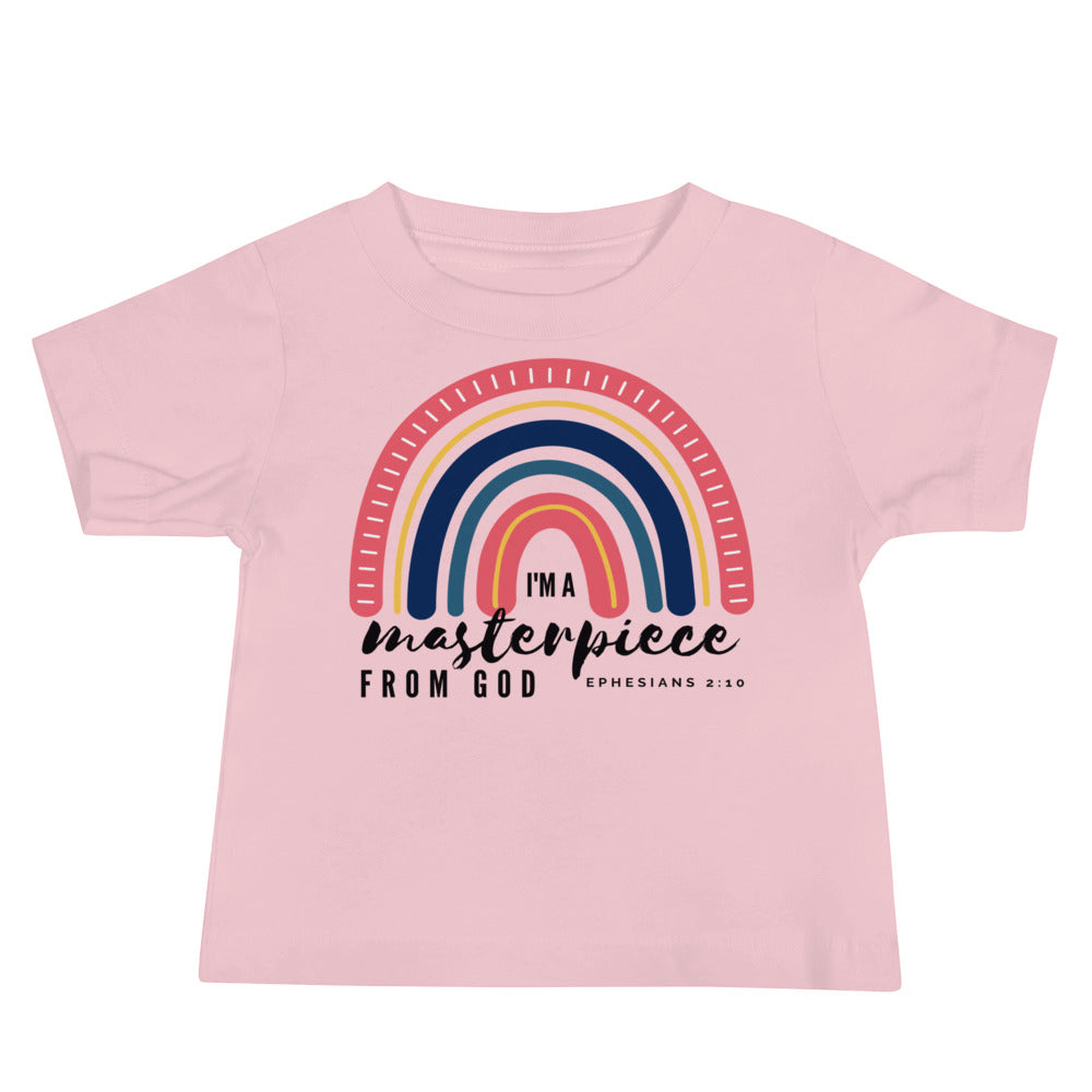 Baby Tee | I'm a masterpiece from God | Ephesians 2:10