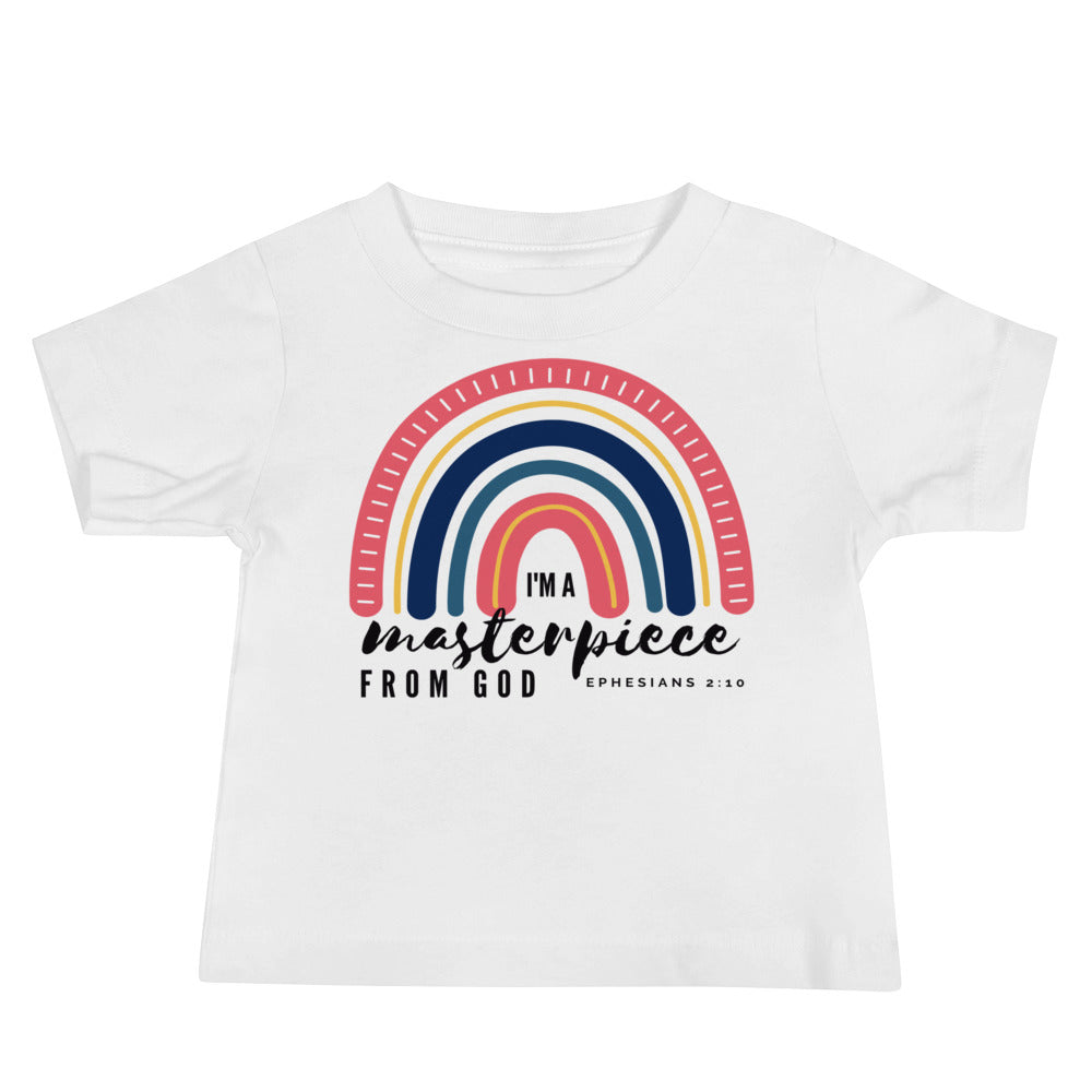 Baby Tee | I'm a masterpiece from God | Ephesians 2:10