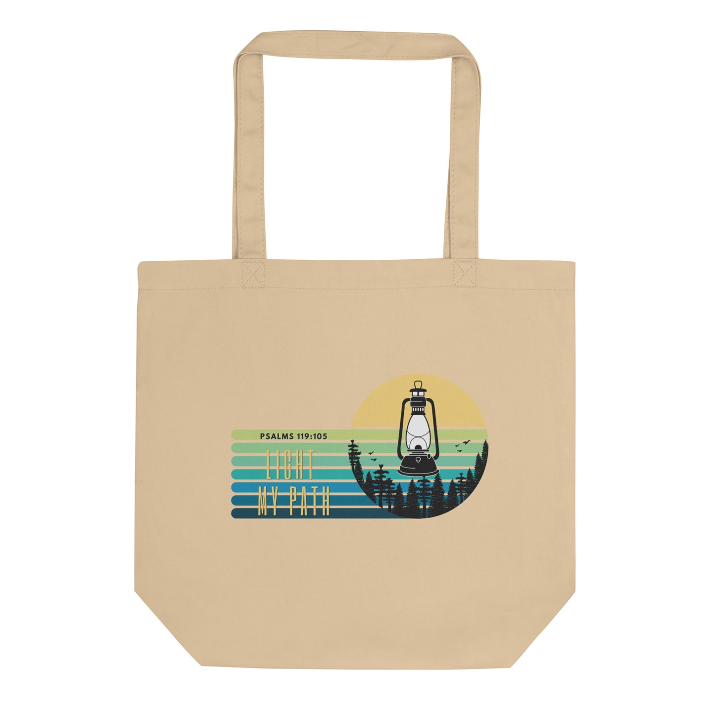 Light my path | Psalms 119:105 | Tote bag