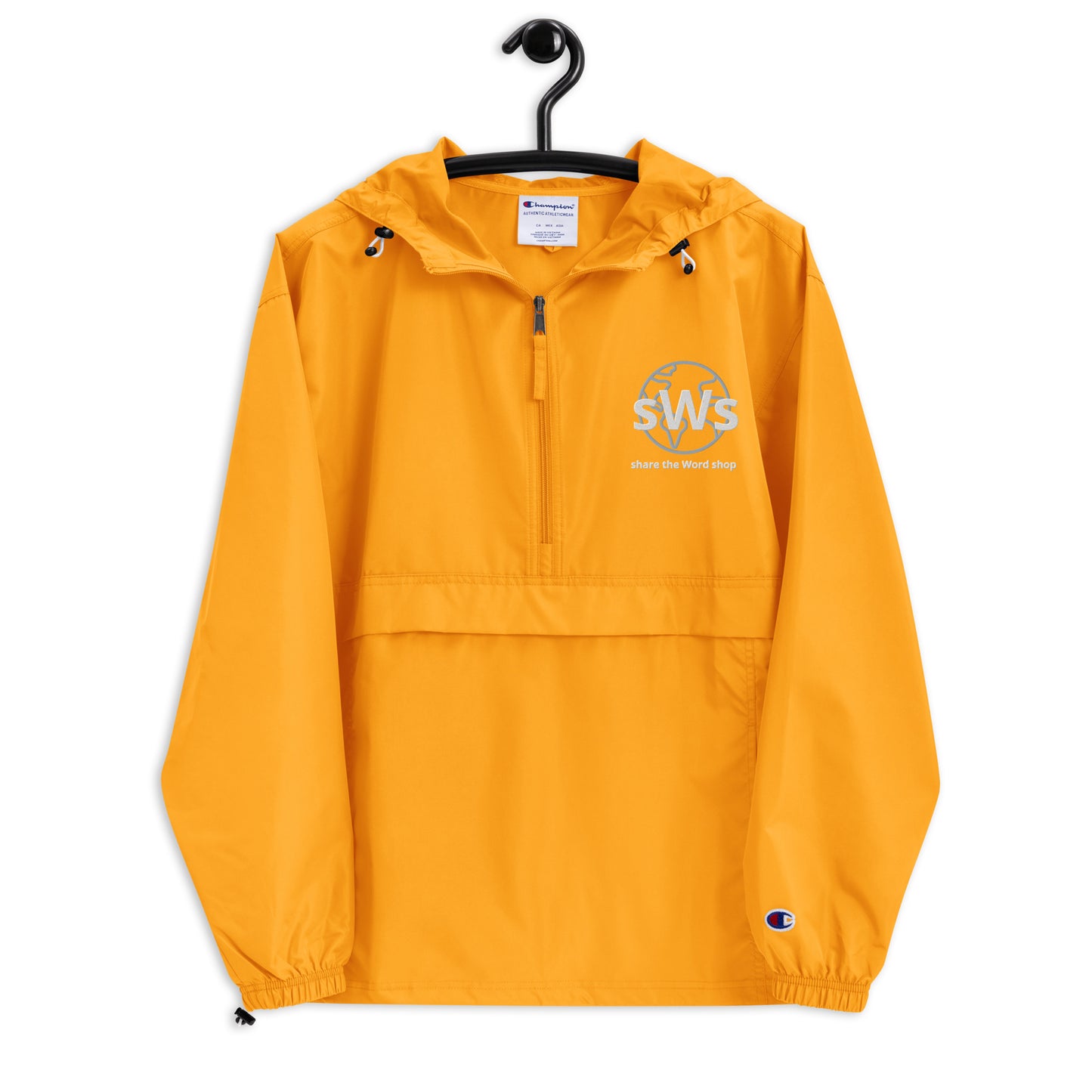 sWs | share the Word shop | Embroidered Champion Packable Jacket