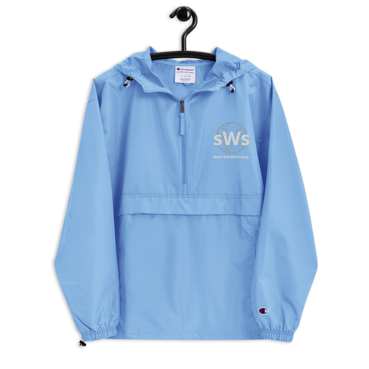 sWs | share the Word shop | Embroidered Champion Packable Jacket