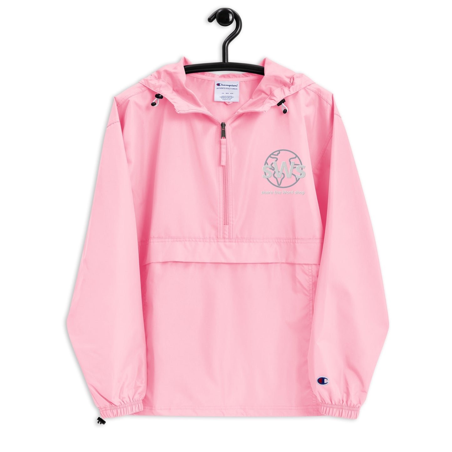 sWs | share the Word shop | Embroidered Champion Packable Jacket