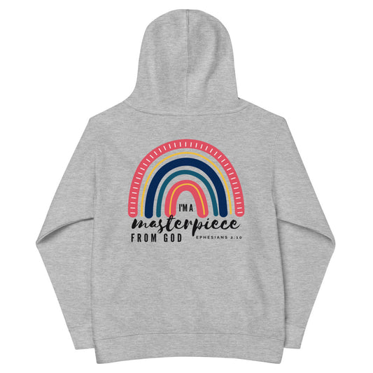 Youth hoodie | I'm a masterpiece from God | Ephesians 2:10