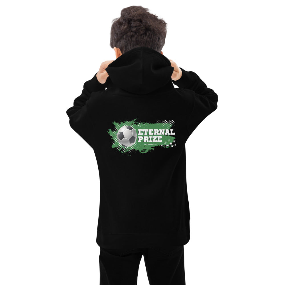 Youth hoodie | Eternal prize | 1 Corinthians 9:25