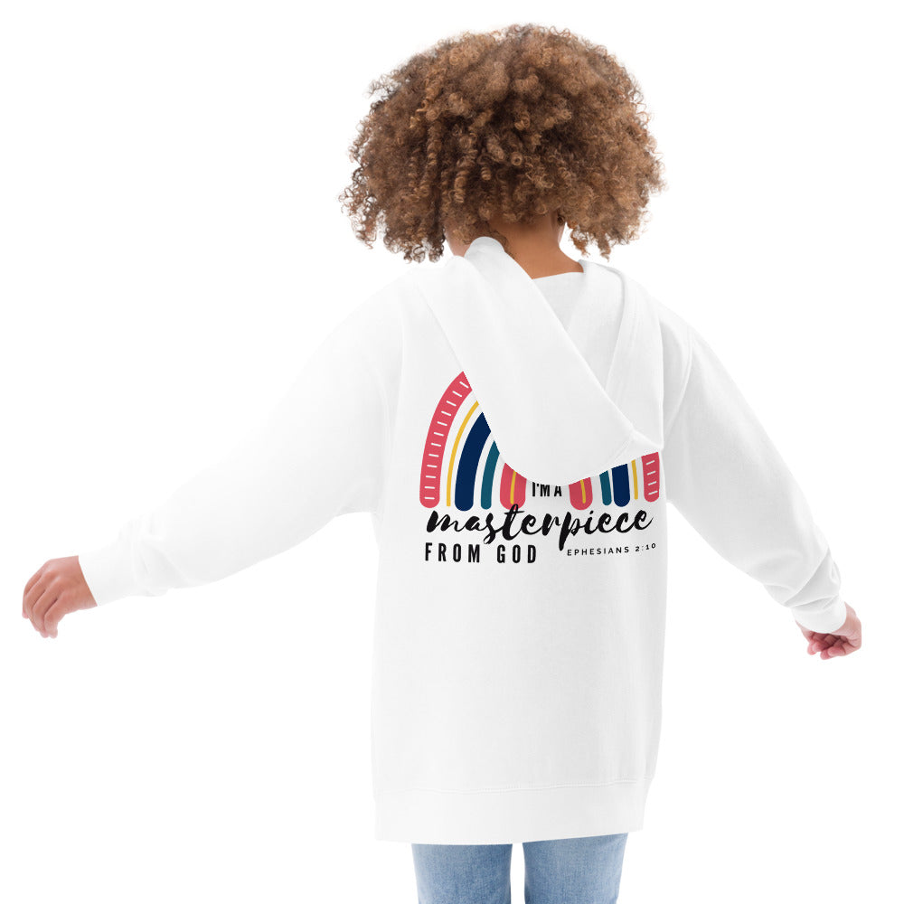 Youth hoodie | I'm a masterpiece from God | Ephesians 2:10