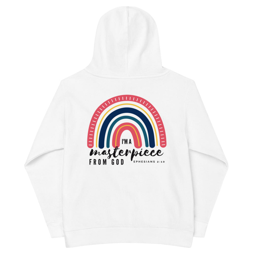 Youth hoodie | I'm a masterpiece from God | Ephesians 2:10