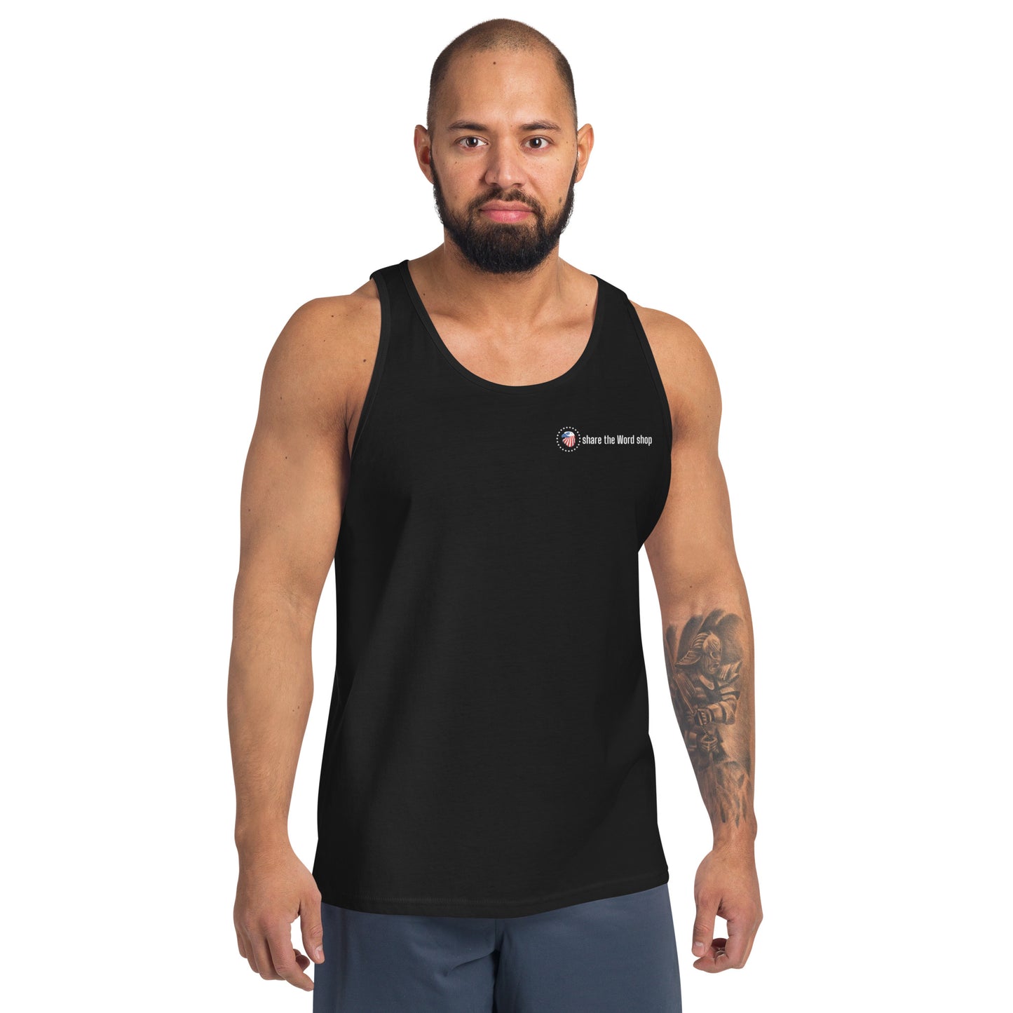 Nothing can separate us from God's love | Romans 8:39 | Men's Tank Top