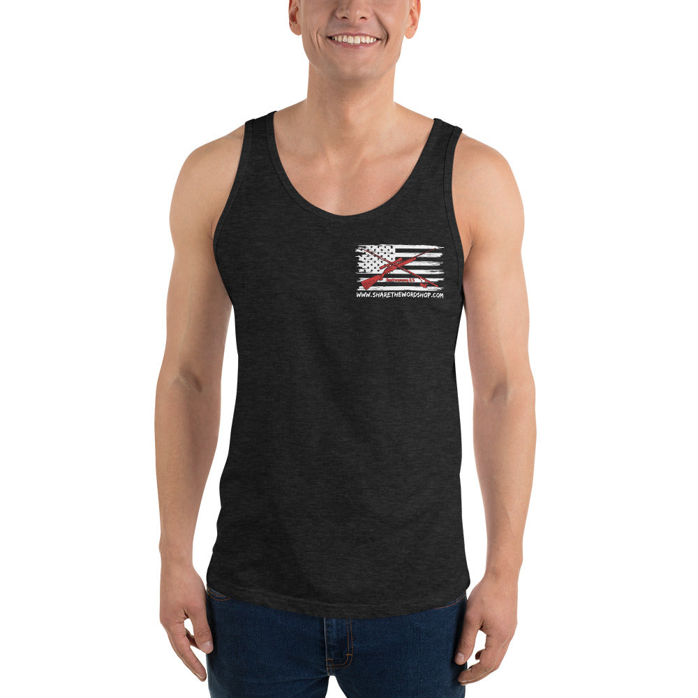 HUNTIN' FISHIN' & LOVIN' JESUS EVERYDAY | Deuteronomy 6: 5 | Men's Tank Top