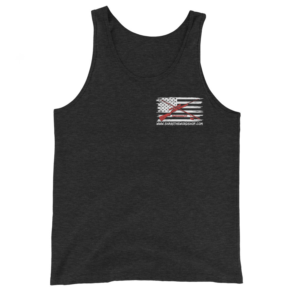 HUNTIN' FISHIN' & LOVIN' JESUS EVERYDAY | Deuteronomy 6: 5 | Men's Tank Top