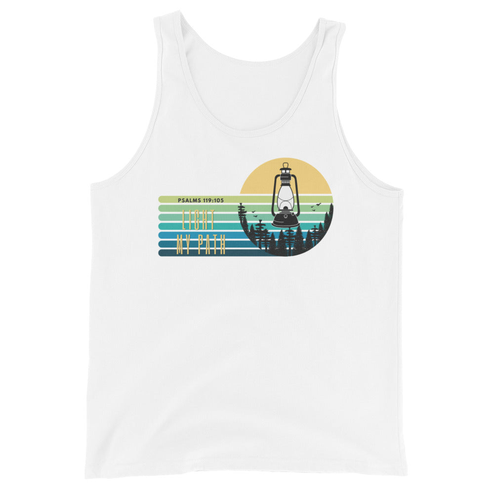 Light my path | Psalms 119:105 | Men's Tank Top