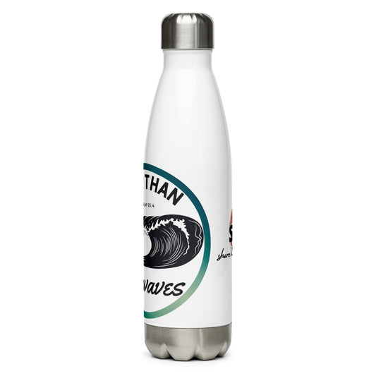 Stainless Steel Water Bottle | Mightier than the waves | sWs