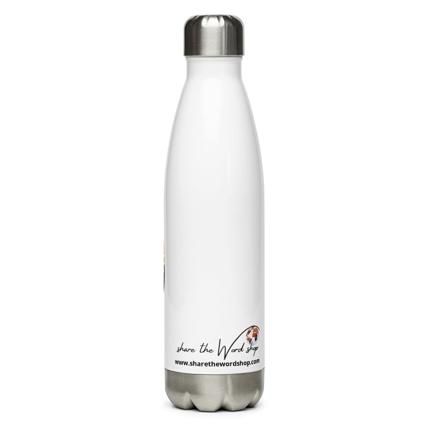 Light my path | Psalms 119:105 | Stainless Steel Water Bottle