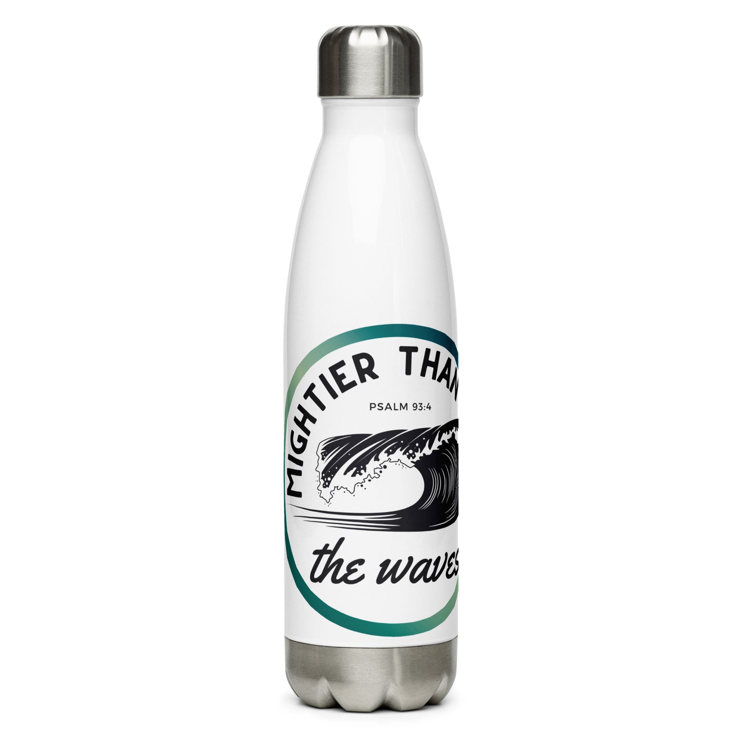 Stainless Steel Water Bottle | Mightier than the waves | sWs