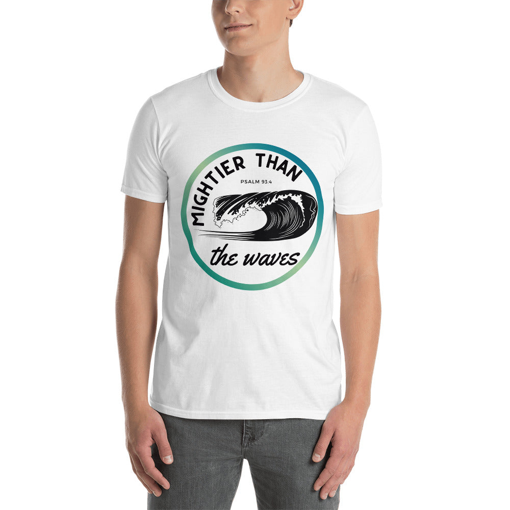 Men's T-Shirt | Mightier than the waves | Psalm 93:4