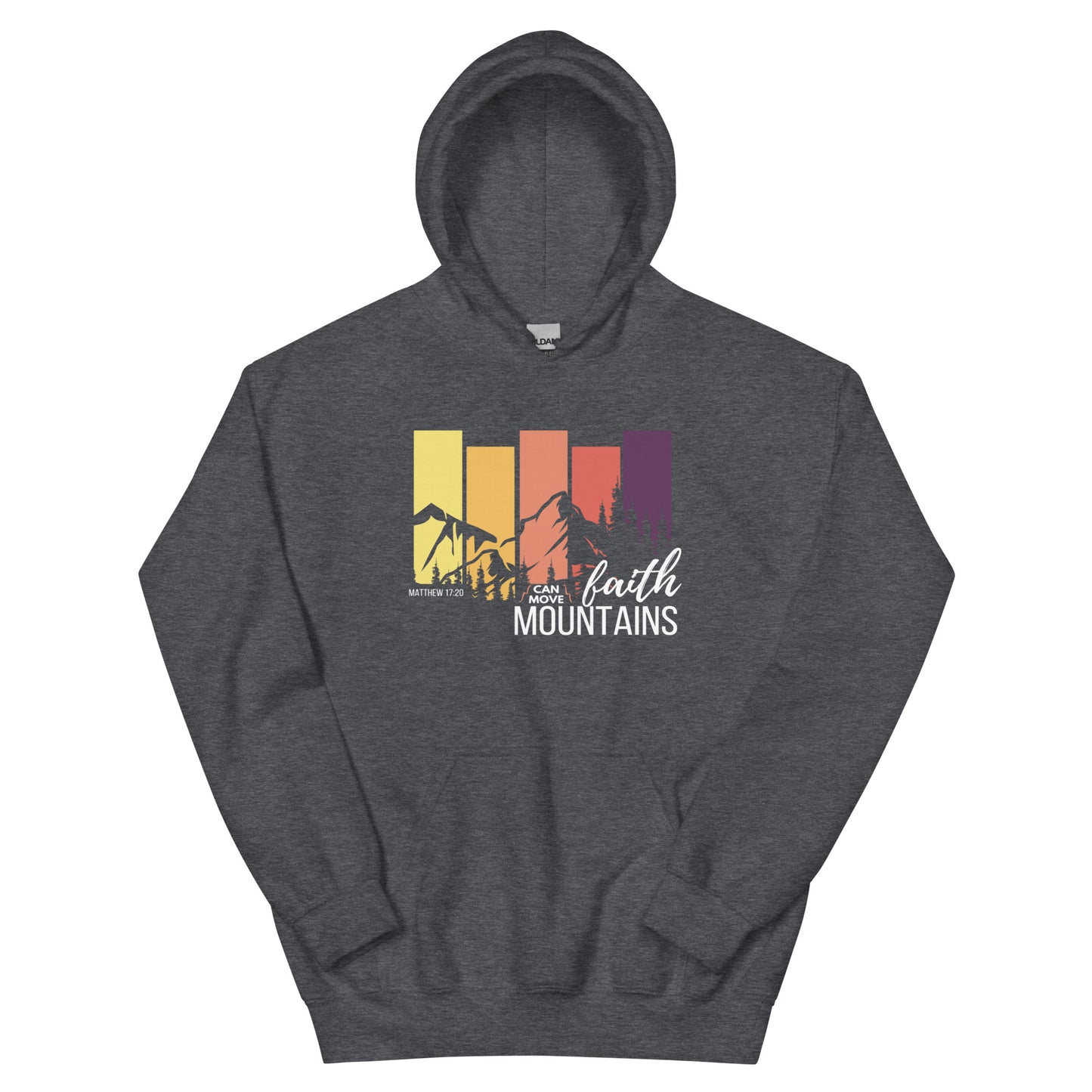 Faith can move mountains | Matthew 17:20 | Women's Hoodie