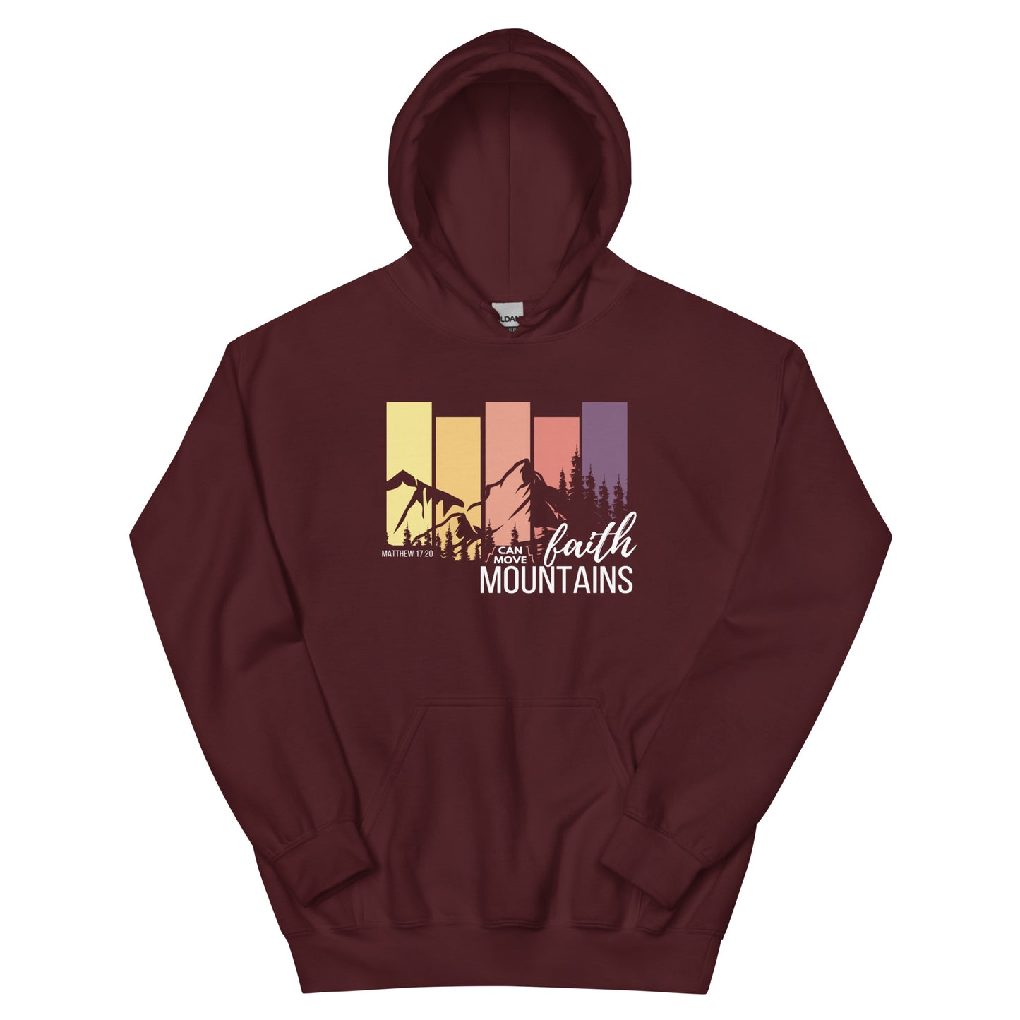 Faith can move mountains | Matthew 17:20 | Women's Hoodie