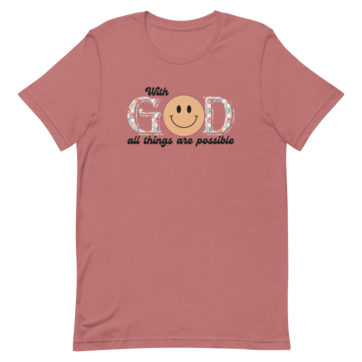 Women's T-shirt | With God all things are possible