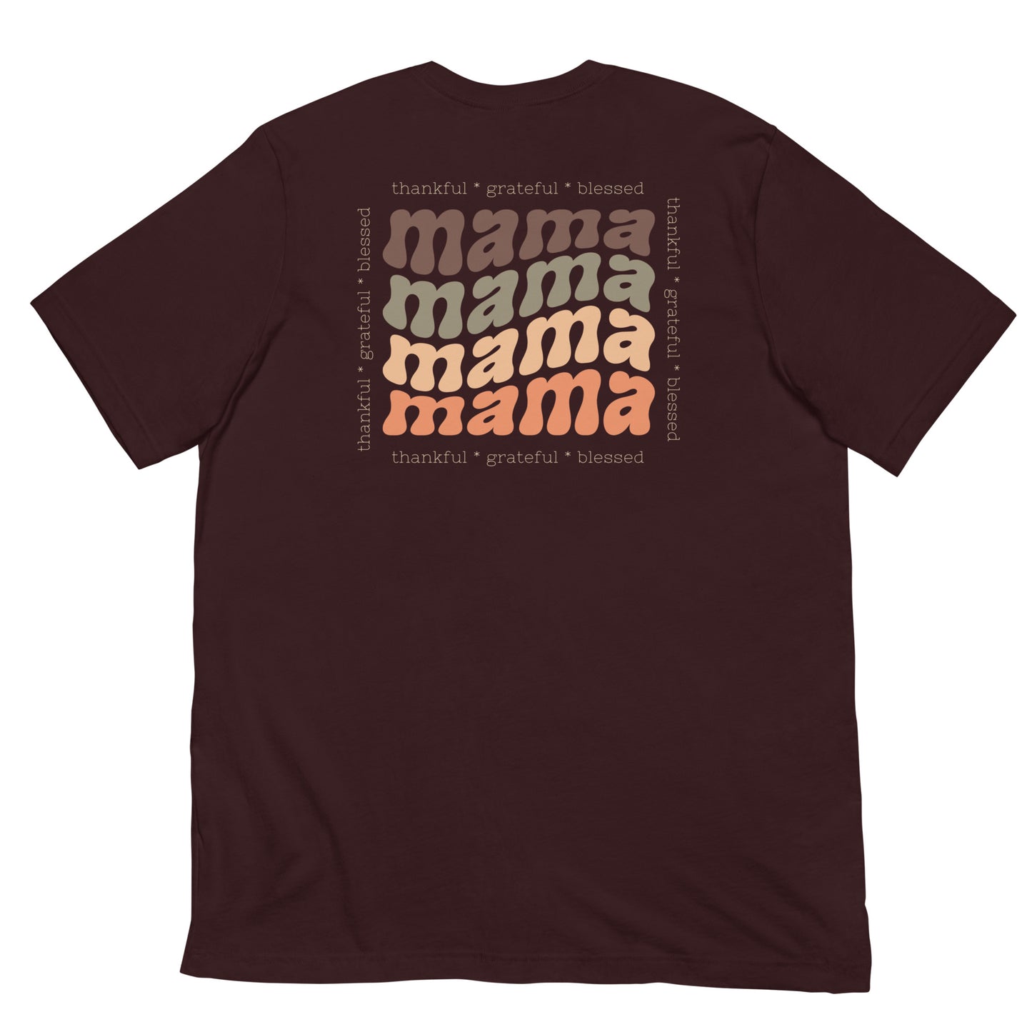 Women's fall tee | Mama Thankful, Grateful, Blessed