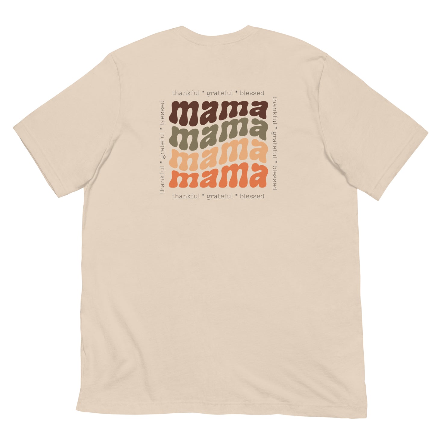 Women's fall tee | Mama Thankful, Grateful, Blessed