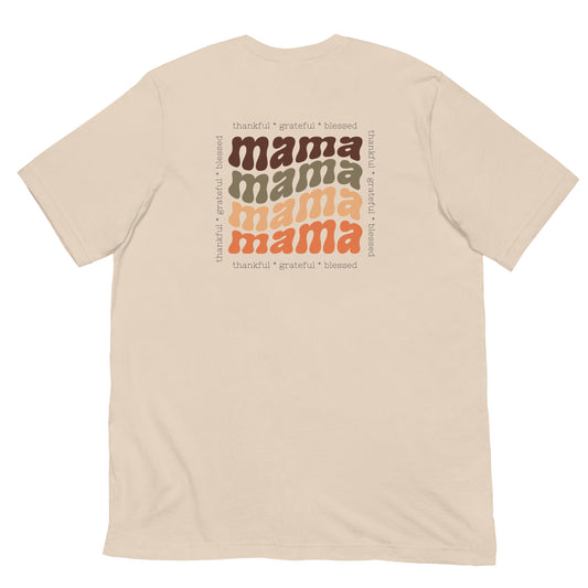 Women's fall tee | Mama Thankful, Grateful, Blessed