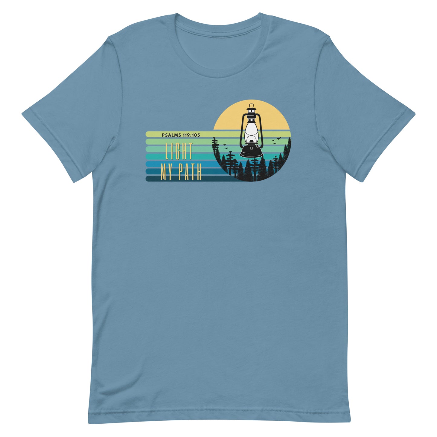 Light my path | Psalms 119:105 | Men's T-shirt