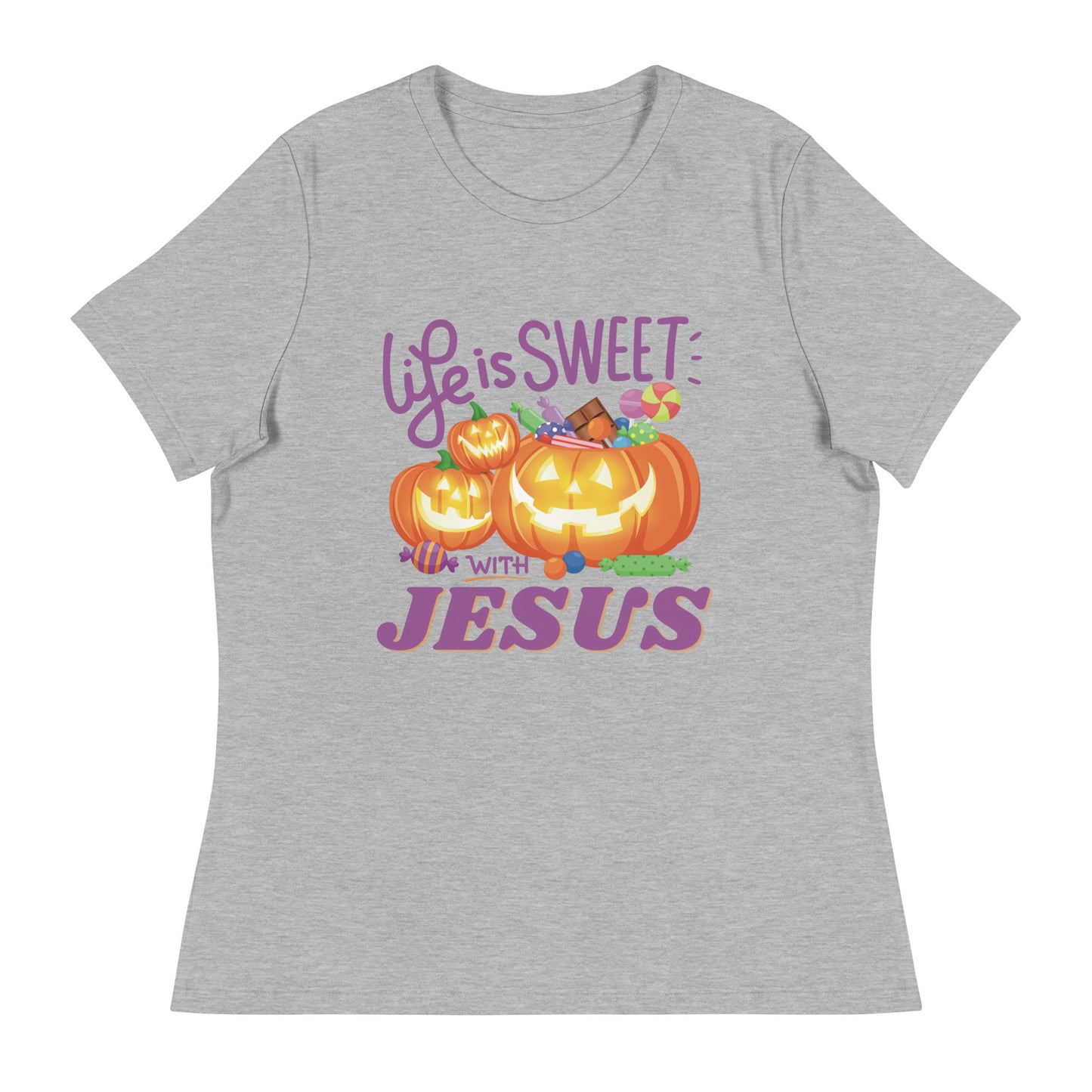 Women's T-Shirt | Life is sweet with Jesus