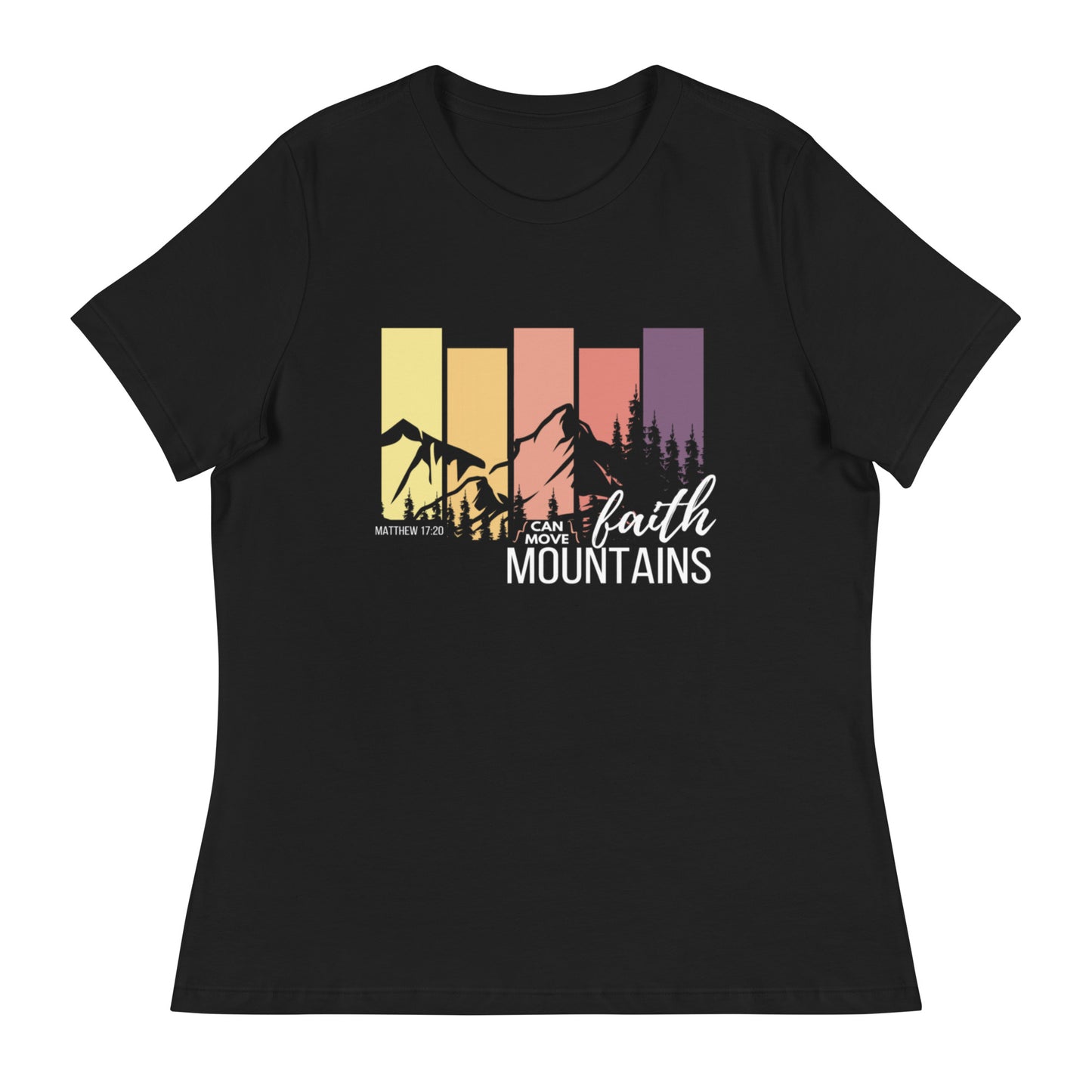 Faith can move mountains | Matthew 17:20 | Women's Clothing