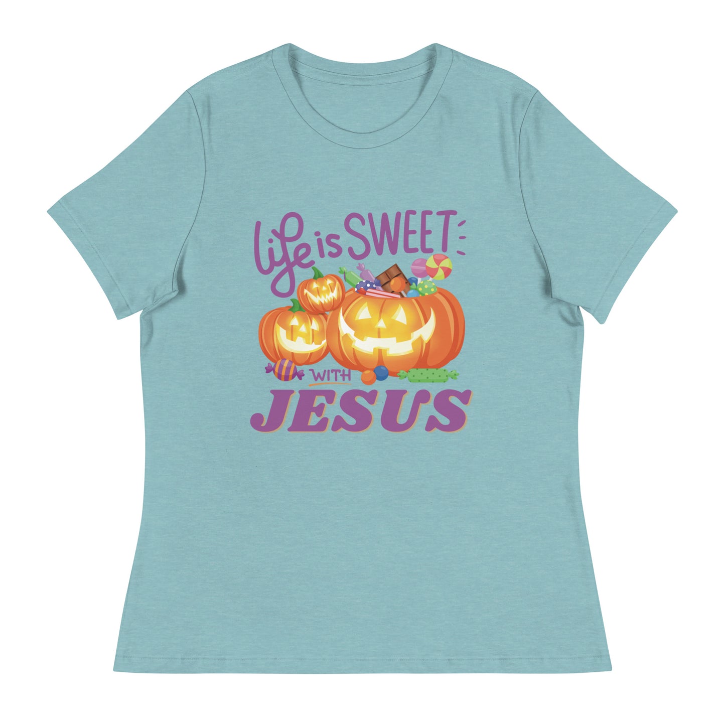 Women's T-Shirt | Life is sweet with Jesus