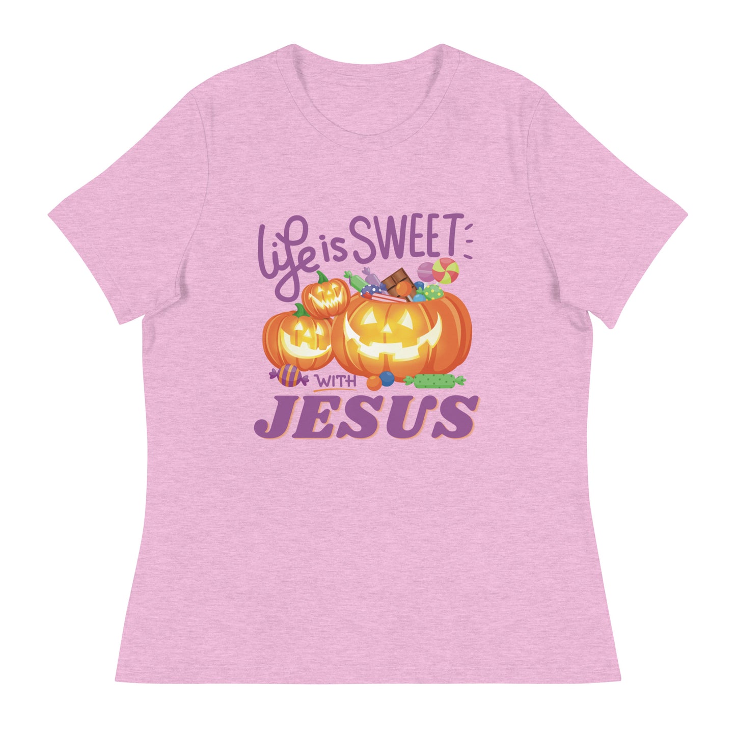 Women's T-Shirt | Life is sweet with Jesus