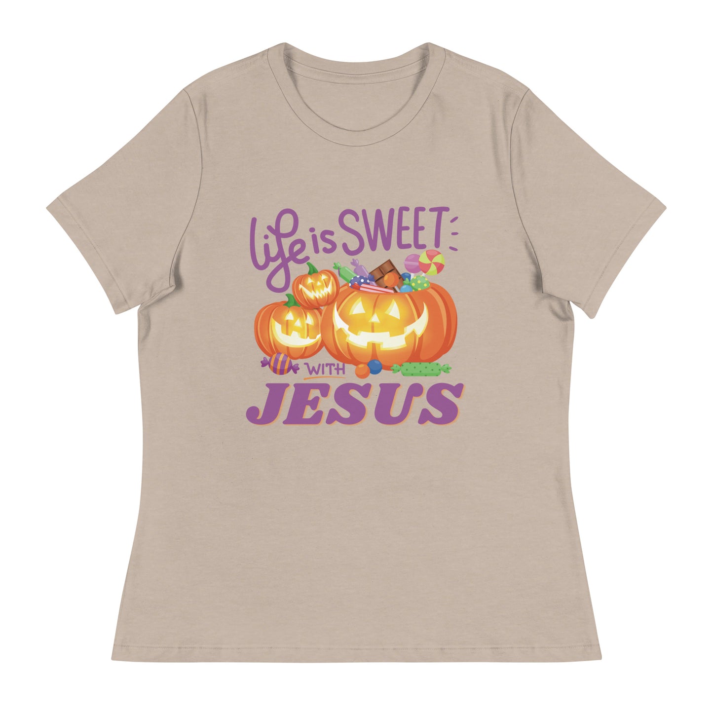 Women's T-Shirt | Life is sweet with Jesus