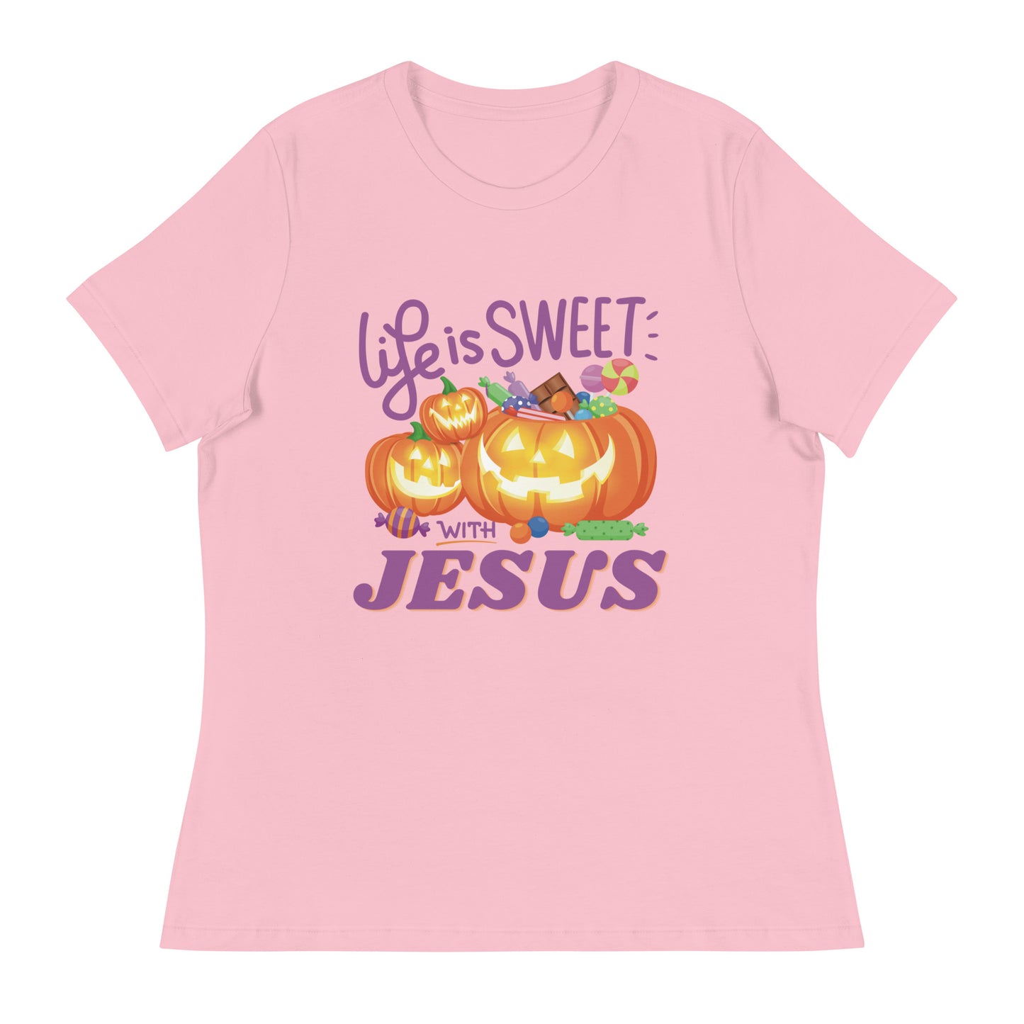 Women's T-Shirt | Life is sweet with Jesus