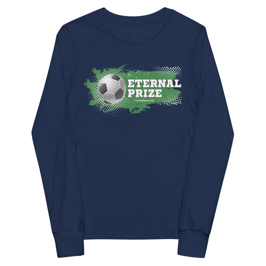 Youth long sleeve | Eternal prize | 1 Corinthians 9:25