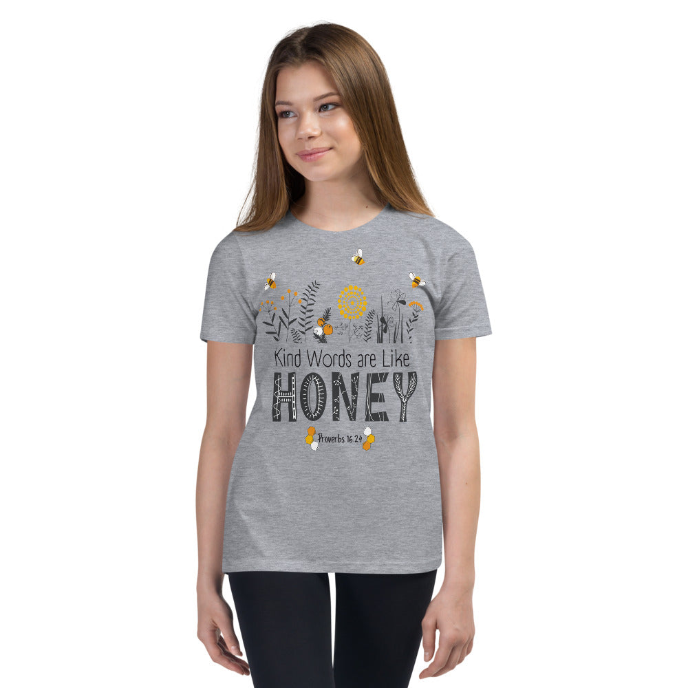 Youth Clothing | Kind Words are Like HONEY | Proverbs 16:24