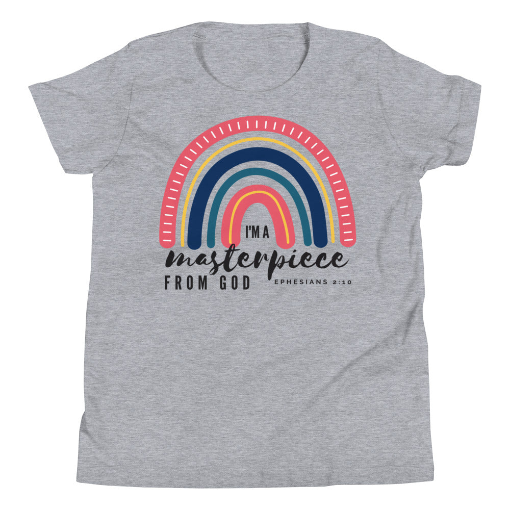 Youth T-Shirt | I'm a masterpiece from God | Ephesians 2:10