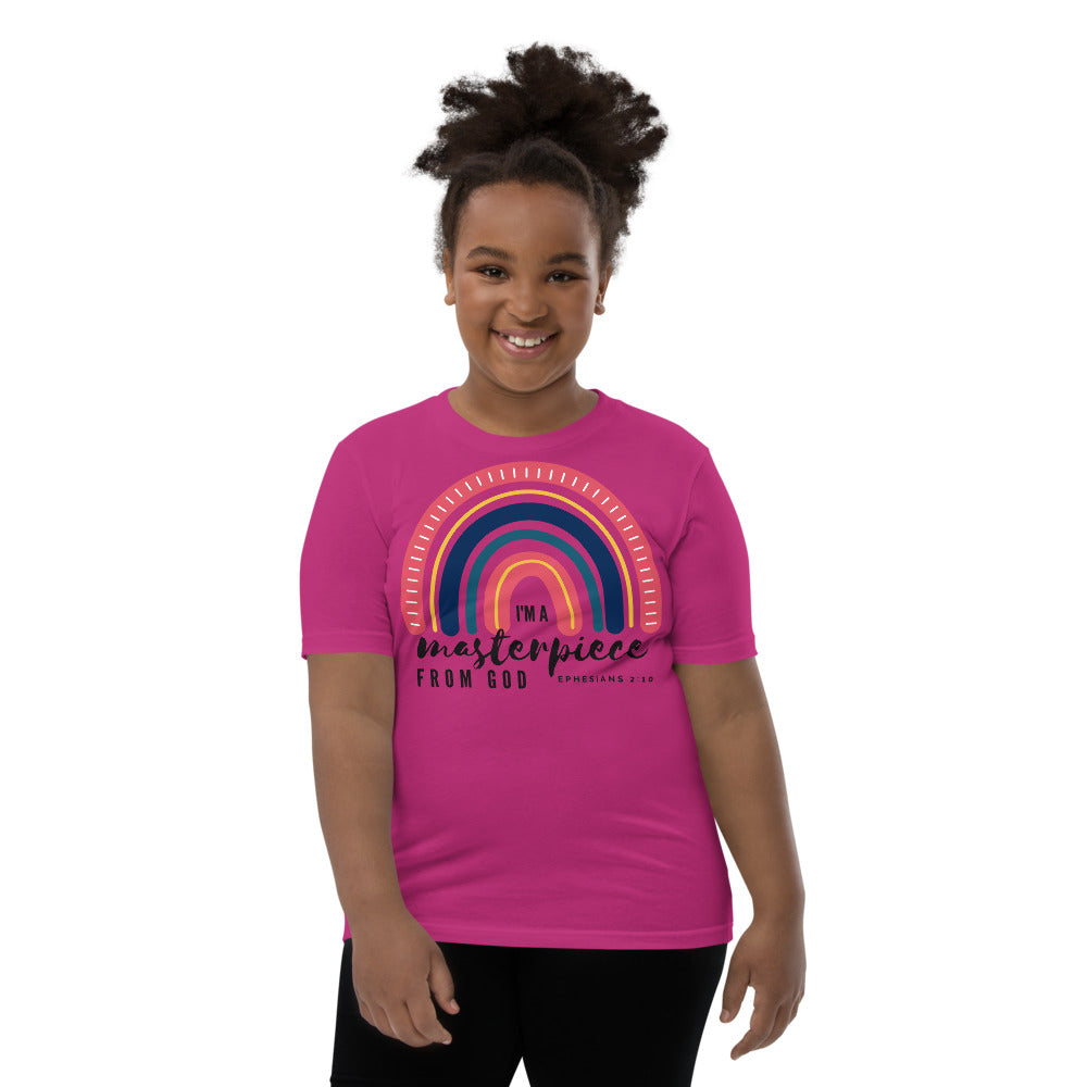 Youth T-Shirt | I'm a masterpiece from God | Ephesians 2:10