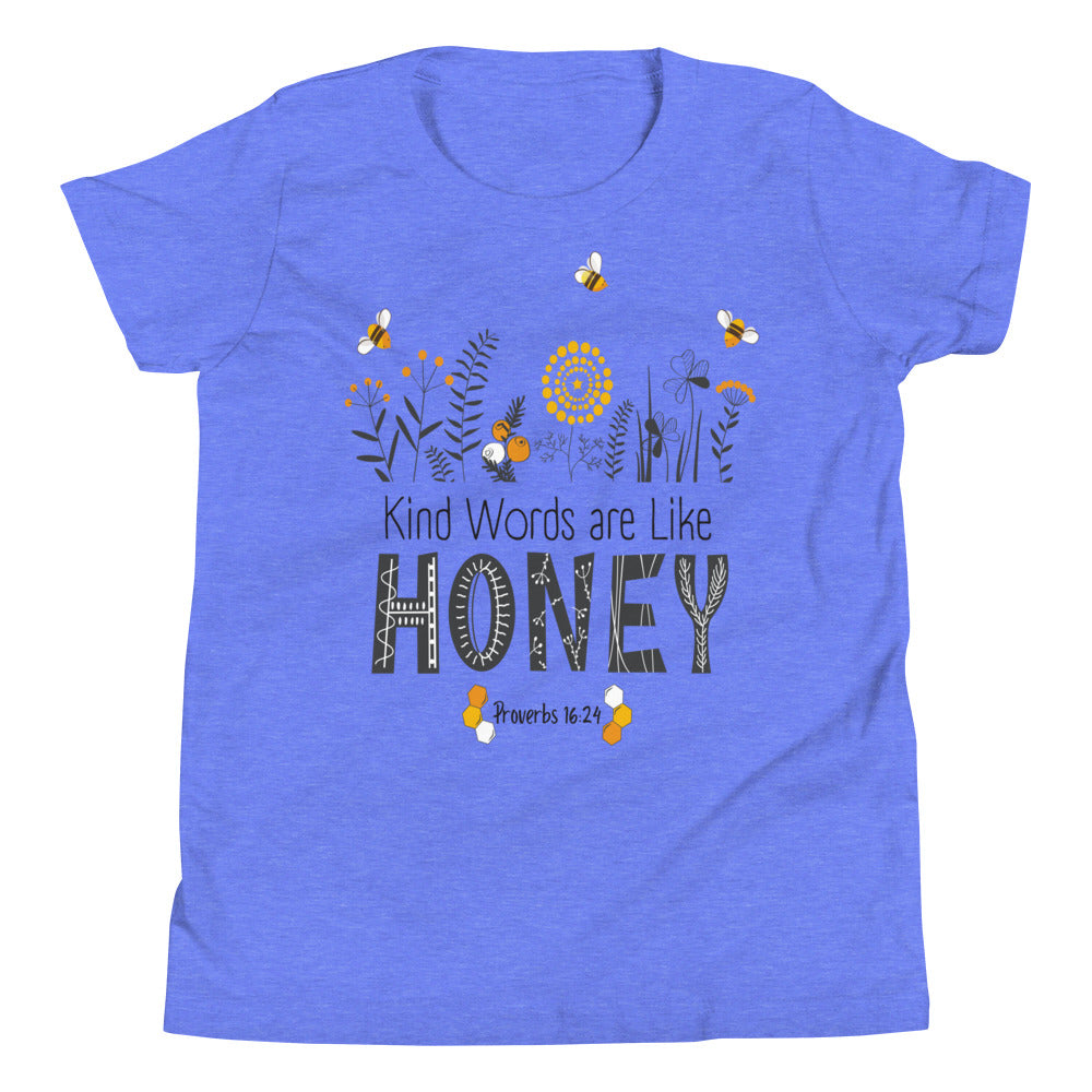 Youth Clothing | Kind Words are Like HONEY | Proverbs 16:24