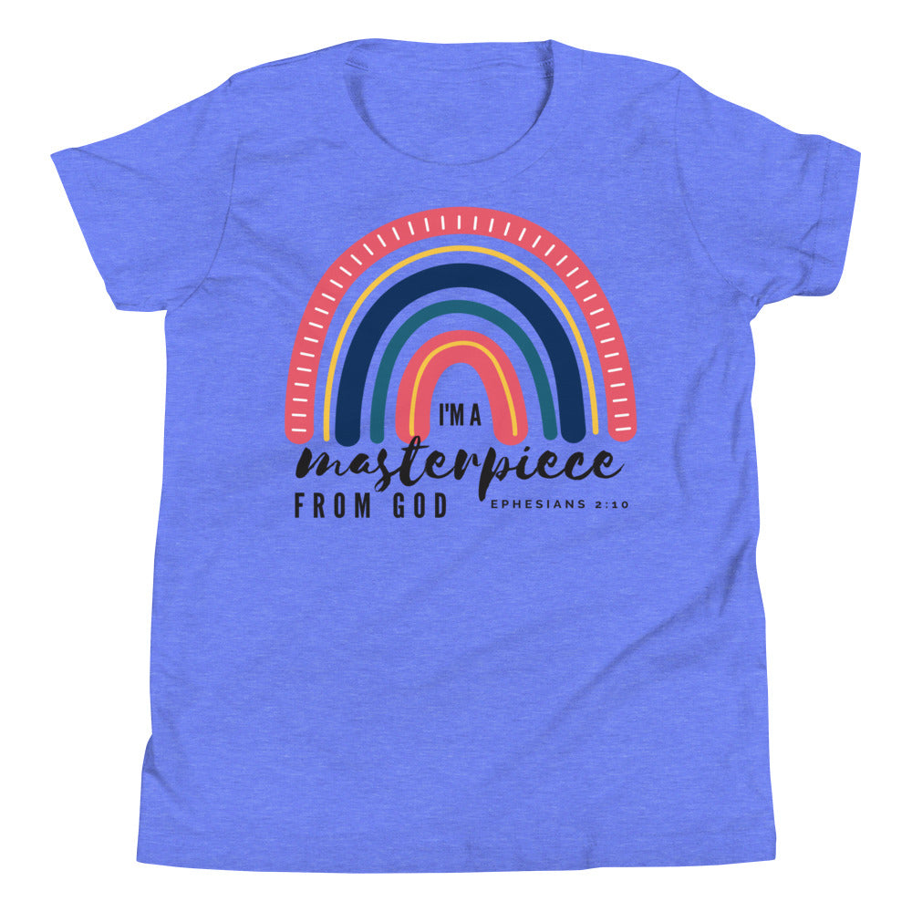 Youth T-Shirt | I'm a masterpiece from God | Ephesians 2:10