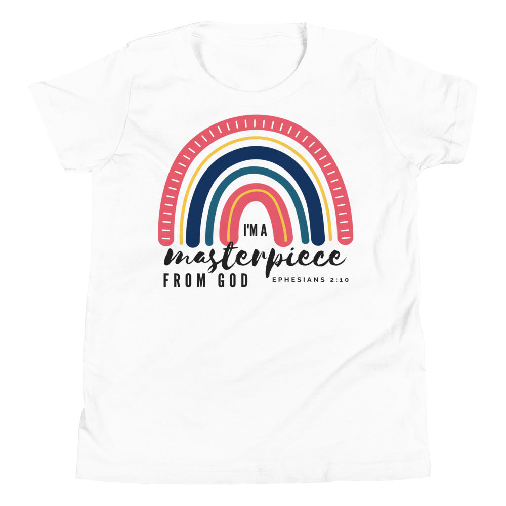 Youth T-Shirt | I'm a masterpiece from God | Ephesians 2:10